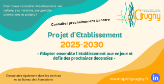 Site en réactualisation et prochainement notre nouveau Projet d'Etablissement